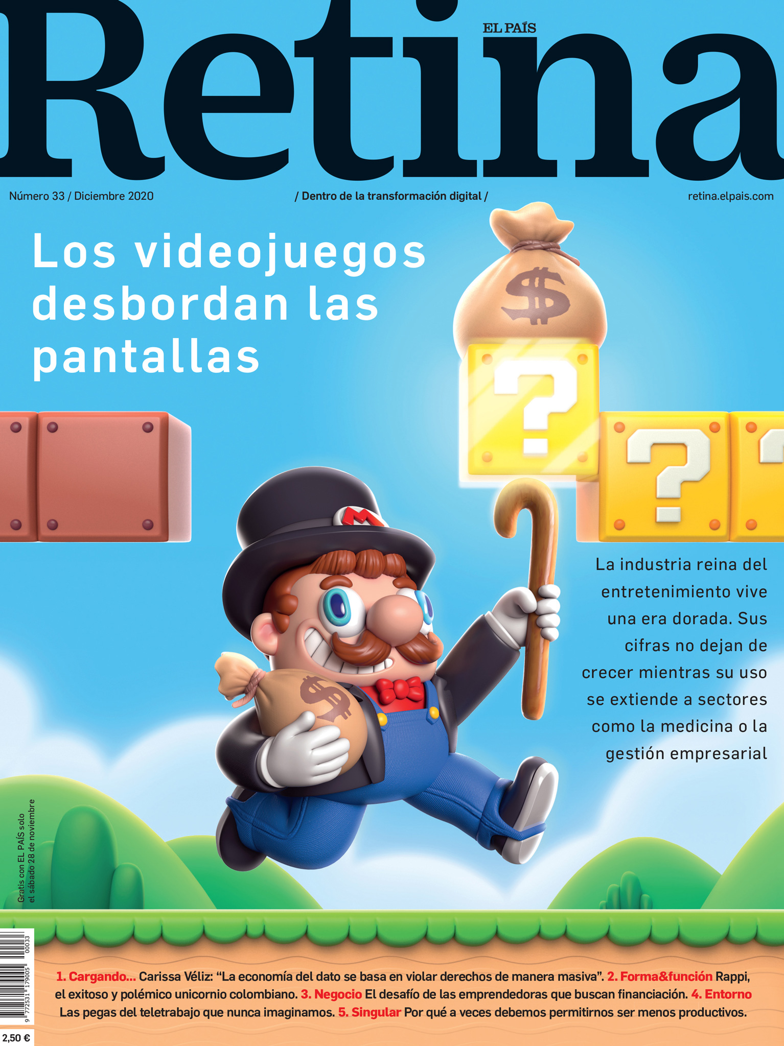 El País Retina Cover and Article